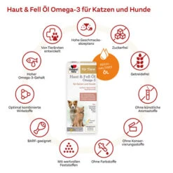 Doppelherz Haut & Fell Öl Omega-3 Für Katzen Und Hunde -Online Haustier Lieferungen doppelherz haut fell oel fuer katzenhunde 195068 0500 none