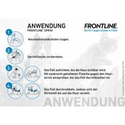 Frontline Spray Gegen Zecken Und Flöhe Für Hunde Und Katzen -Online Haustier Lieferungen frontline spray 183898 0500 none