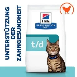Hill's T/d - Dental Care - Prescription Diet - Feline 9 Hill's T/d - Dental Care - Prescription Diet - Feline -Online Haustier Lieferungen hills td dental care prescription diet feline 218012 0500 none