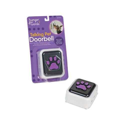 Hunger For Words Talking Pet Doorbell
