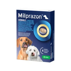 Milprazon Chewable Hund -Online Haustier Lieferungen milprazon chewable hond 206279 0500 none