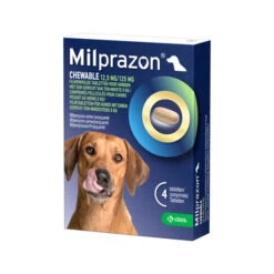 Milprazon Chewable Hund -Online Haustier Lieferungen milprazon chewable hond 206285 0500 none