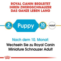 Royal Canin Mini Schnauzer Puppy - Hundefutter -Online Haustier Lieferungen royal canin mini schnauzer puppy hondenvoer 140155 0500 none
