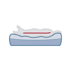 Trixie Vital Matratze Bendson - Dunkelbraun/Beige -Online Haustier Lieferungen trixie vitaal matras bendson donkerbruinbeige 178699 0500 none